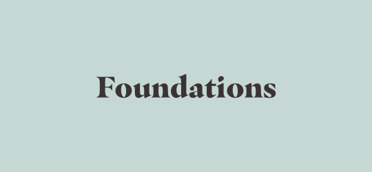 Foundations - Website